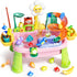 Pupu Pig Water Table Play Sink Toys for Toddlers, Kids Play Kitchen Sink with