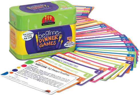 Continuum Games Beginner Dinner Games Board, Multicolor