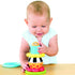 Yookidoo Musical Crawl 'N' Go Snail Toy with Stacker - Promotes Baby's Crawling and Walking. Rolls and Spins Its Shell