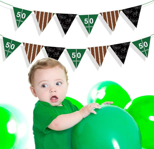 Football Banner, Game Day Banner, Tailgate Banner, Football Party Decoration for Home Parties, Weddings, Celebrations