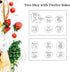 2 PCS Food Dice Game Anniversary Steel Gifts for Couple Wife Husband Food Decision Dinner Dice for Couple Fathers Day