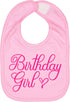 Aiden's Corner Handmade Cute Baby Girl 1st Birthday Bibs - First Birthday