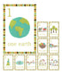 Children Inspire Design Forest Animal Numbers Wall Cards, Set of Ten, 5x7 Prints