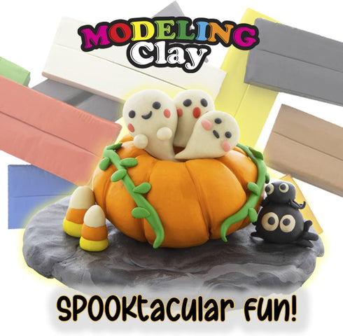 BAZIC Modeling Clay, Gray Color 1 LB, Non-Toxic Light Dough Art Craft for Kids, Bulk for Classroom