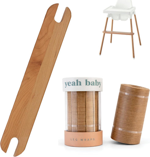 Yeah Baby Goods Adjustable Footrest & Leg Wrap Set Compatible with the