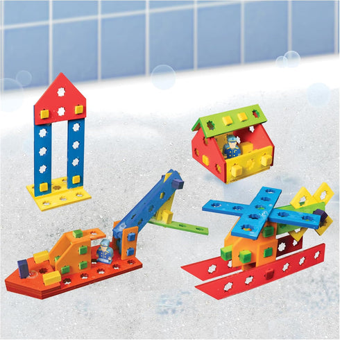 Set Sets BathBlocks STEM Floating Construction Bath Construction Toys Bath Building Toys Bath Building Toys Bath