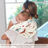 FLildon 2PCS Muslin Burp Cloth for Baby Dragonfly Pattern Super Absorbent Burping Cloths, Bibs for Newborn Boys Girls