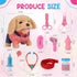 Skymetis 10 3 Toddler Toy Pcs Interactive Retriever Robot Dog Toy - Walking & Stuffed Puppy with Stethoscope for Vet