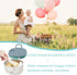 LNQ LUNIQI 1Pcs 230g) Baby Formula Dispenser with Scoop and Leveller, Portable Milk Powder Container, Cute Formula