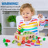 1 2 3 1st 1-3, Toddlers Montessori Wooden Educational Toys for Baby Boys Girls Age Year Old, Shape Sorting Toys One