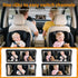 KOUENOM 2 7" 1080P Vision/150 View/360 Baby Car Camera for Kids, Ultrawide Split Screen, Dual Carseat Cameras with Auto