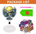 hospitian Sunset Diamond Painting Kits Desktop Ornaments for Adults,DIY Eagle Special Shaped Crystal Diamond Art