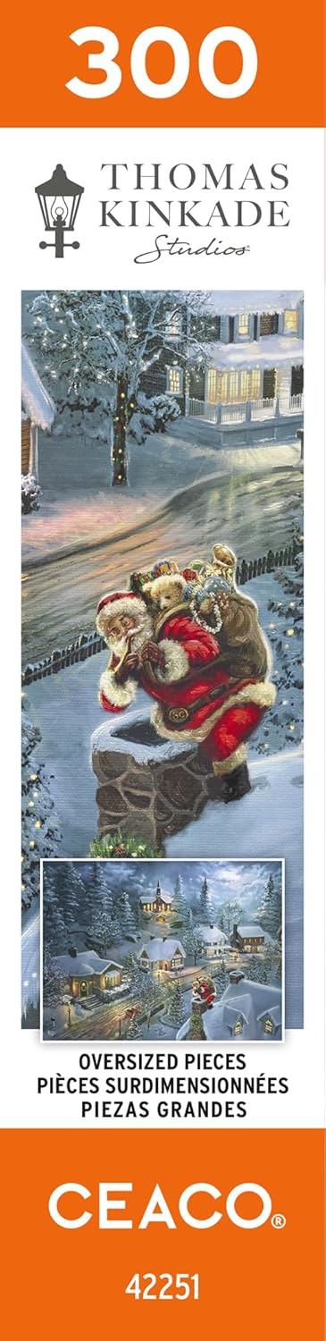 Ceaco - Holiday - Santa's Silent Night - 300 Piece Jigsaw Puzzle for Christmas
