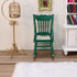 1:12 Dollhouse Miniature Rocking Chair Scale Wooden Furniture Accessories Tiny Mini House Home Outdoor Decoration Model