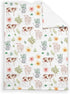 SqtmuHLuo Farm Animals Baby Blanket for Boys Girls Neutral Farm Pig Sheep Cow Chicken Duck Newborn Nursery Swaddle