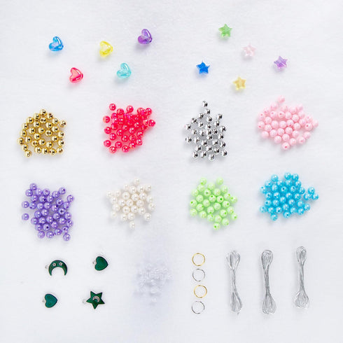 Just My Style Color-Changing Mood Jewelry Making Kit, Bracelet & Necklace Making Kit for Girls & Boys Ages 6-10