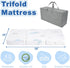 Generic Pack 38"x26" Trifold and Play Mattress, Breathable Play Pen Mattress Pad, Dual-Sided Memory Foam & High Density