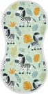 decor gift Cotton Muslin Burp Cloth Breathable Funny Jungle Zebras Green Feeding Cloth for