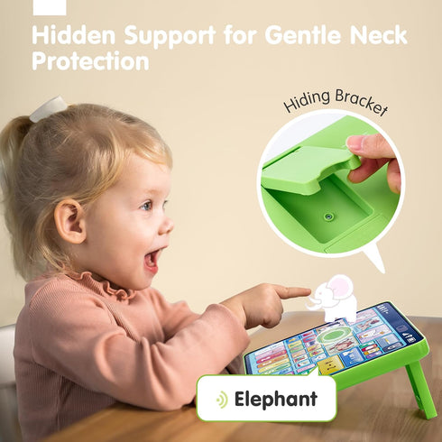 5-Language 1-3 1 2 3 hahaland Learning Tablet for Toddlers New Version Educational Toy with Sounds & Speech Therapy