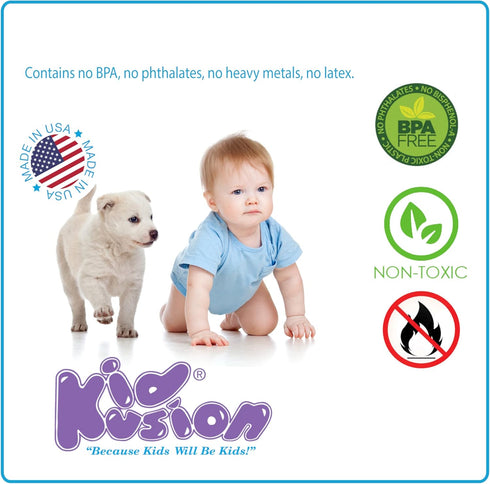 KidKusion Hearth Cushion, Made in USA, Taupe, 8.33 Ft Padding, Baby Proof Fireplace Bumper