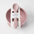Babeehive Goods Bowls - Stress-Free Mealtime, Food-Grade Silicone, Sturdy Suction Bowl and Soft Spoon, BPA-Free