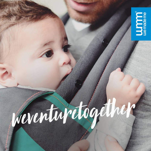 2-in-1 18 36 Diono We Made Me Venture+ Toddler Carrier, Front Carry & Back Carry from - months, Black Gradient Spots