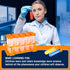 Primary Science Jumbo Test Tubes with Stand, Set of 10 Tubes for Ages 3+