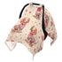 Mazeann Cute Dachshunds Heart Car Seat Cover Baby Breathable Soft Infant Carseat Covers