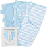 Comfy Cubs Easy Swaddle Blanket, 3 Pack - 100% Cotton Newborn Wrap,