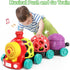 Baby Toys Train Infant Toys 6-12 Months Soft Ball Rattles Musical Push Car Truck Toy Baby Boy Girl Gifts for 7 8 9 10 11 12-18 Month 1 2 Year Old Sensory Developmental Outdoor Toys for Toddler
