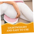 KOMBIUDA Maternity Pregnancy Pillow for Women u Shaped Belly Support Cushion for Side Sleeping Lightweight and Portable