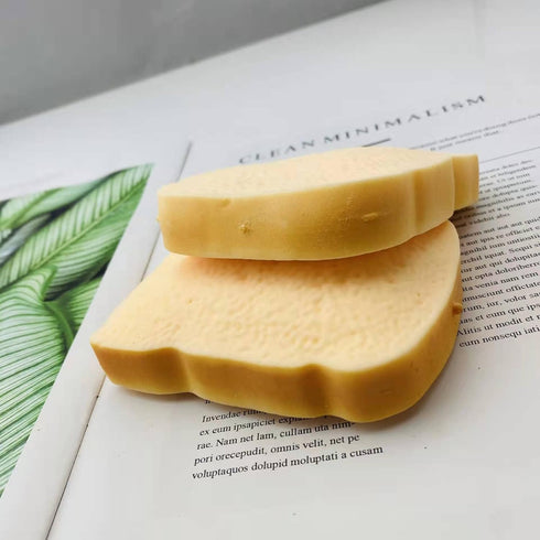 Toast Sliced Bread Stress Toy, Bread Shape Squishes, Sensory Fidget Toy, Stress Relief for Kids & Adults, Tricky Funny