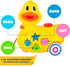 ArtCreativity Musical Duck Toy for Toddlers - Light-Up Baby Duck Toys with Sounds & Music - Pull Along Duck Toy