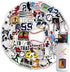 Baseball Stickers 100PCS for Water Bottles, Helmet Stickers Gifts for Boys/Girls, Baseball Gifts for Teen Boys