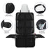 600D 2) Car Seat Protector Covers for Child Car seat mat, Waterproof Non-Slip with Storage Pockets, Cushion Protectors