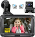 Leftwei 4.3" 1080P 360 2 Baby Car Camera Monitor, Rear Facing Backseat Camera with Night Vision, Rotation, Wide View