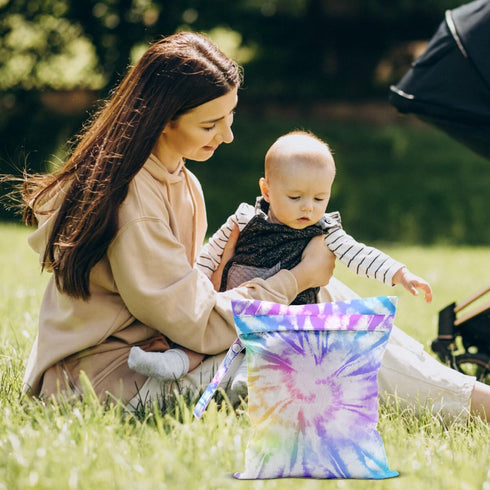 Cloth Diaper Wet Dry Bags Waterproof Reusable Travel Beach Pool Daycare Soiled Baby Items Yoga Gym Bag for Swimsuits