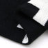3040 Inch mimixong Baby Blankets Knitted Toddler Blankets Black and White with Cross Swiss Pattern for Boy and Girl