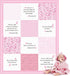 Oudain Christian Baby Blanket with Bible Verses, Flowers Paisley Receiving Baptism Blanket for Newborn Kids, 30 x 40
