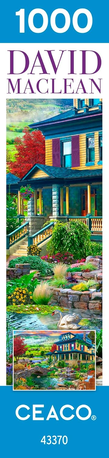 1000 Piece Jigsaw Puzzle - Grandma's Country House by Ceaco - David MacLean
