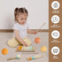 Meytccve 1-3,Wooden 1+ Baby Toys Montessori Toys for Babies Musical Instruments Toy Stacking Building Blocks,Infant