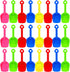 Junkin 24 Pcs 7.7 Inch Mini Plastic Sand Shovel Beach Toys Long
