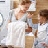 2 Pack (28"x 52") Muslin Fitted Crib Sheets for Baby Girls & Boys-Neutral Breathable Crib Mattress Protector