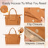 12 Strap,2 Omanmoli Small Diaper Bag,Mini Diaper Bag Tote, Leather Crossbody Diaper Clutch With Pocekts Diaper Purses