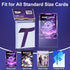 6000ct Card Sleeves for Trading Card,Soft Penny Baseball Card Sleeves,Clear Plastic Card Protectors Fit