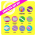Glow in The Dark Marble Paint Kit for Kids - Water Marbling Painting Art Set for Ages 6-12, Birthday Gifts Toys