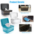 2 Pack Wet Baby Wipes Dispenser - Large Capacity Wipe Holder Seal-Designed Dust-Proof Wet Wipes Container Keep Diaper