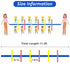 Children Safety Walking Rope with 12 Handles for Daycare, Preschool, and Outdoor Activities - Adjustable & Safe