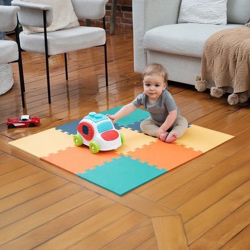 MioTetto Baby Play Mat, Comfortable Playtime Mat Portable Foam Floor Tiles, Safe