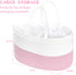 ABenkle X-Large Diaper Caddy Organizer - Cotton Rope Nursery Storage Basket for Baby Essentials, Boys & Girls Shower